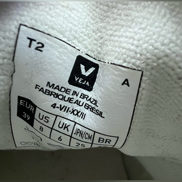 Veja Esplar white leather EU 39 / US 8.5 - Picture 3 of 12